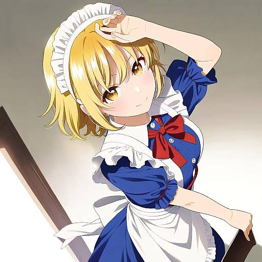 Illustration of Mugetsu (touhou), touhou in the style of Mattaku mousuke