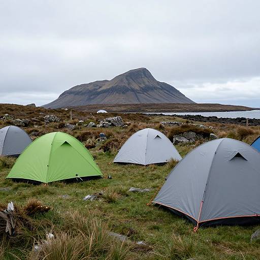 Island Camping on the Isle of Muck