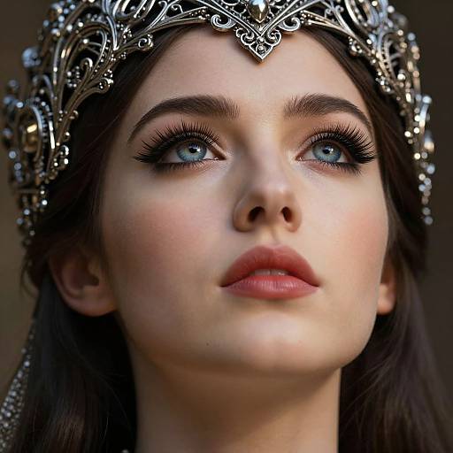 Enigmatic Celtic Woman Portrait