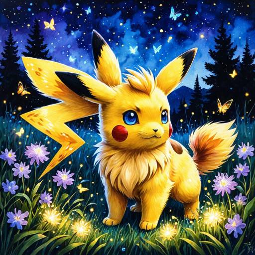 Pikachu in Twilight Meadow