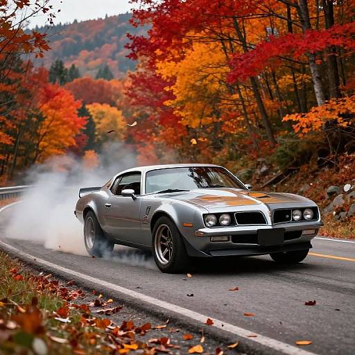 2020 Pontiac Trans Am Autumn Drift