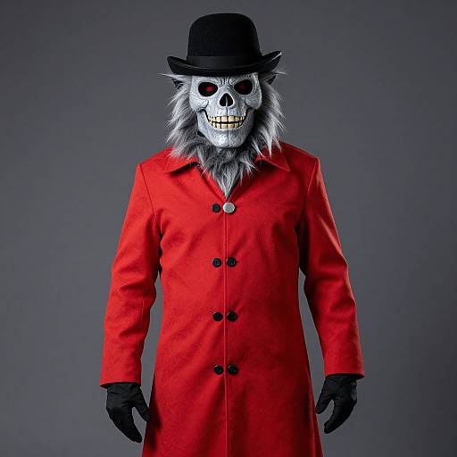 Mauled Ringmaster in Red Coat
