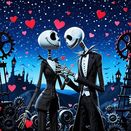 Jack Skellington Valentine's Night