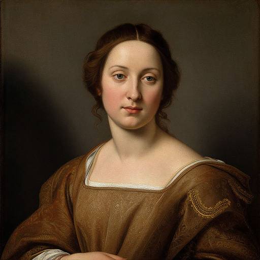 Cinquecento Woman Portrait by Del Sarto
