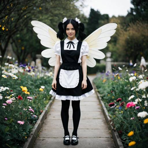 Enchanted Alice Angel Costume in Nature