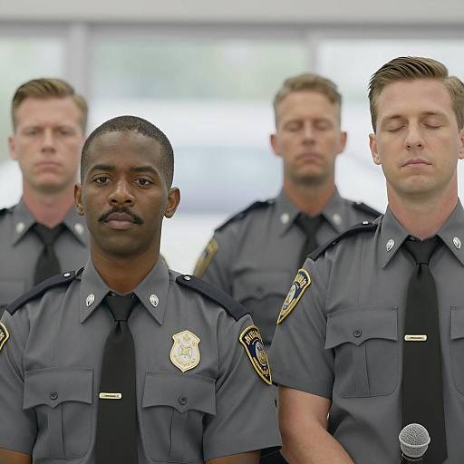 Law Enforcement Portrait with Diversity