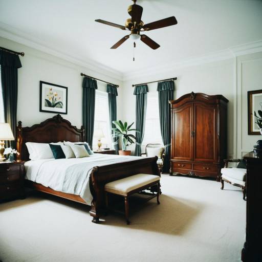 Opulent Bedroom in Film Photography