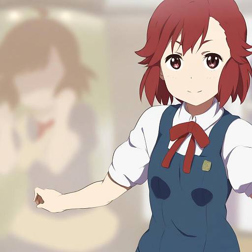 Illustration of Aoba tsugumi, kannagi in the style of Icehotmilktea