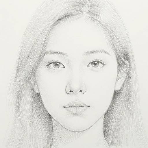 Intimate Pencil Sketch Portrait