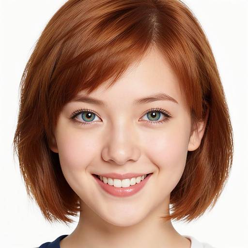 Vibrant Modern Half-Portrait Woman