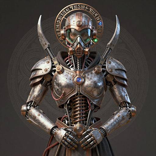 Exquisite Sci-Fi Operator Portrait Art