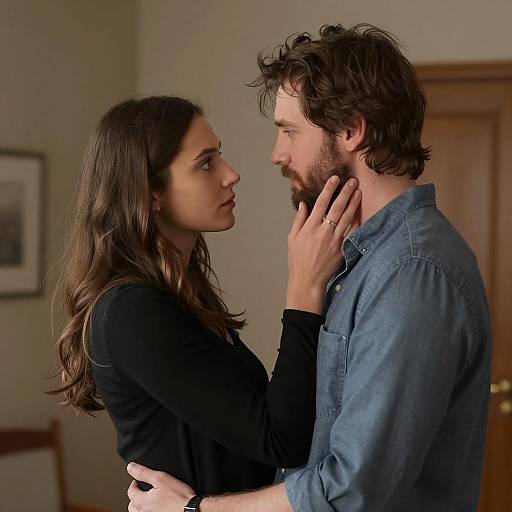 Intimate Moment Between a Couple