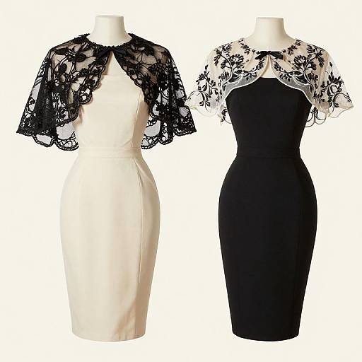 1950s Vogue Dress & Capelet Pattern