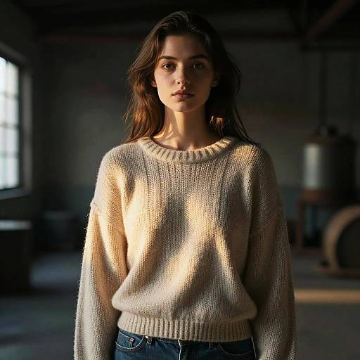 Photorealistic Industrial Knitted Sweater