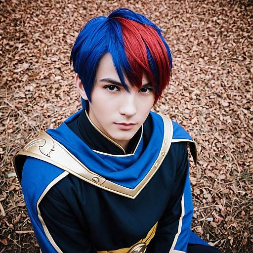 Cosplay photo of alear (male) (fire emblem). Costume clothes