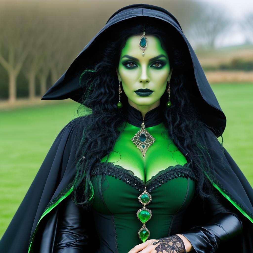 Stunning 8K Portrait of Wicked Witch