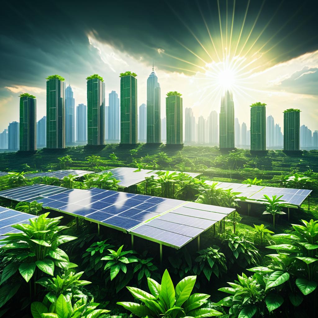 Urban Greenery: Solar-Powered Future