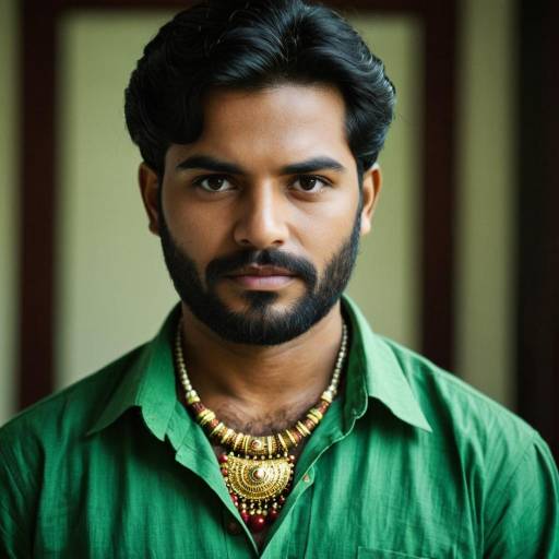 Boy in Traditional Telugu Attire