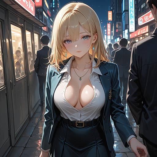 Solo Idol in Shinjuku Streets