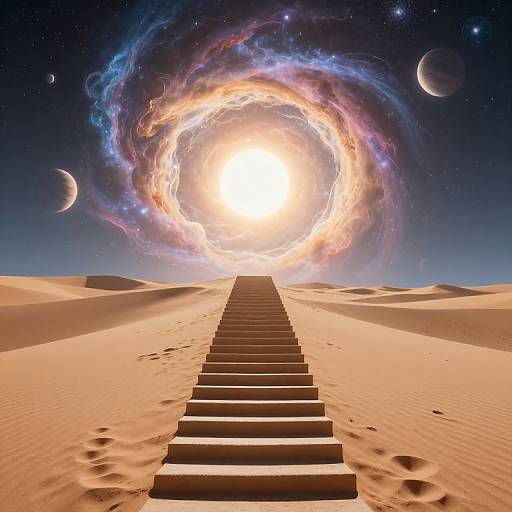 Cosmic Staircase to Celestial Enlightenment