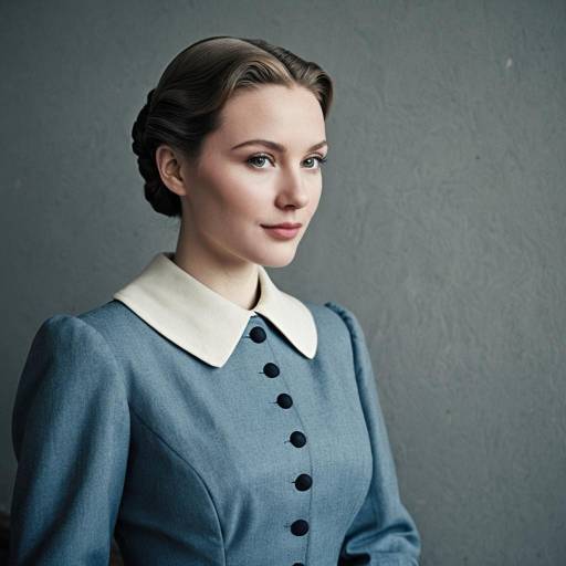 Authentic Emilie Schindler Cosplay Costume