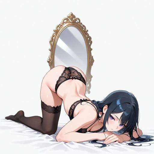 Elegant Lingerie Portrait of a Lady Elegant Lingerie Portrait of a Lady