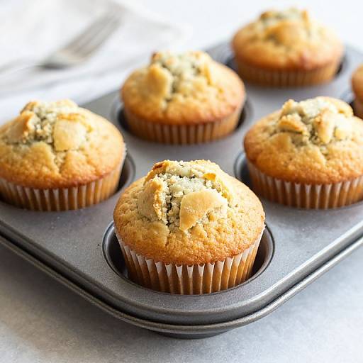 Freshly Baked Morning Glory Muffins in Tray