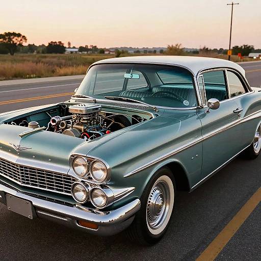 Hyper-Realistic 1958 Plymouth Fury Art