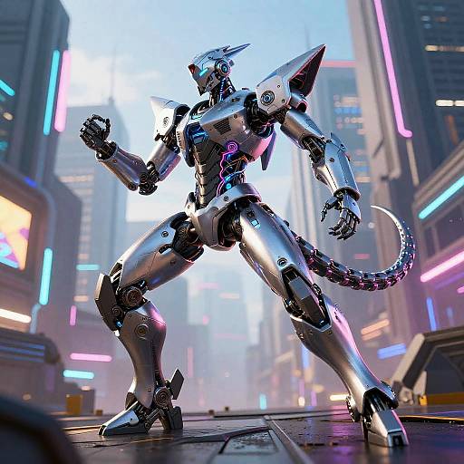 Futuristic Robotic Cauda Tail Mech