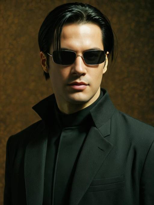 Realistic Neo Costume Cosplay Photo