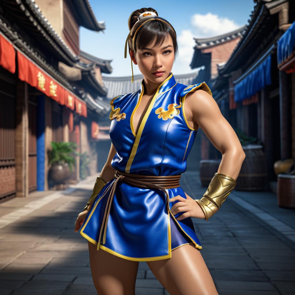 Photorealistic Chun-Li Capture