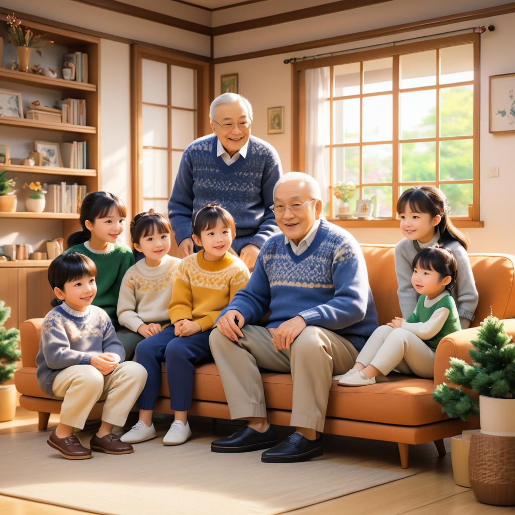 Heartwarming Family Moments with Grandchildren