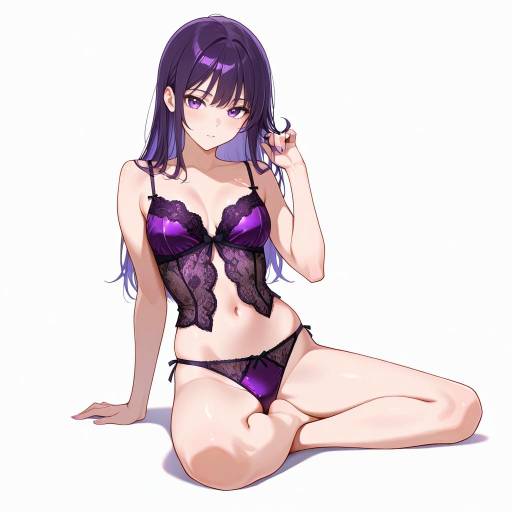 Striking Woman in Lingerie Pose Striking Woman in Lingerie Pose