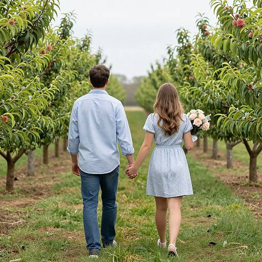 Stroll Through Arkansas Peach Orchard