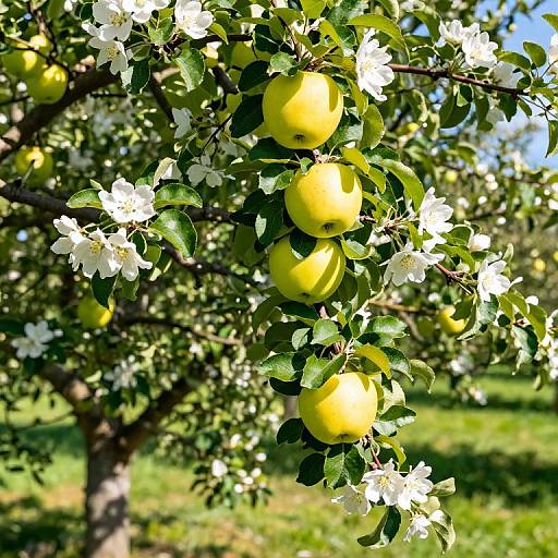 Costard Apple Tree in Bloom
