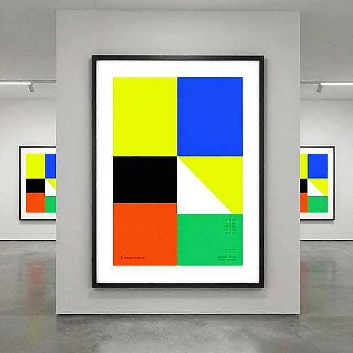 Abstract Modern Art Advertising Installations