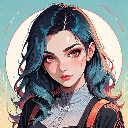 Volumetric Lighting with Sevika Character