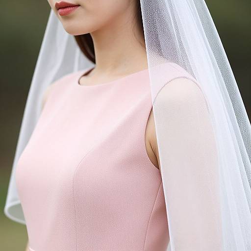 Spring Wedding Attire Close-up