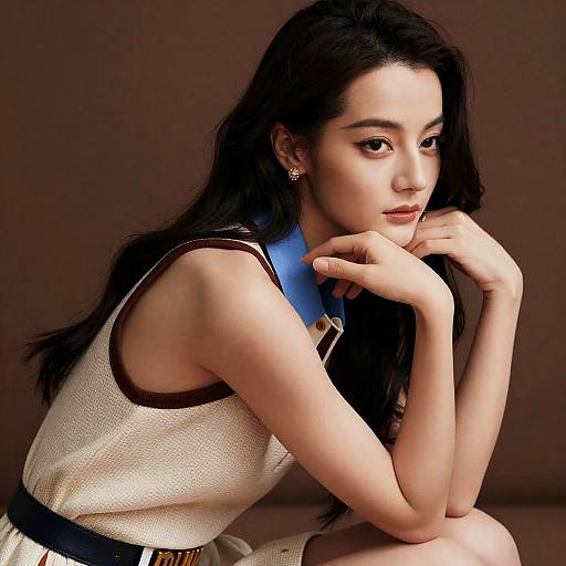 Miu Miu Resort Couture: Contemplative Portrait