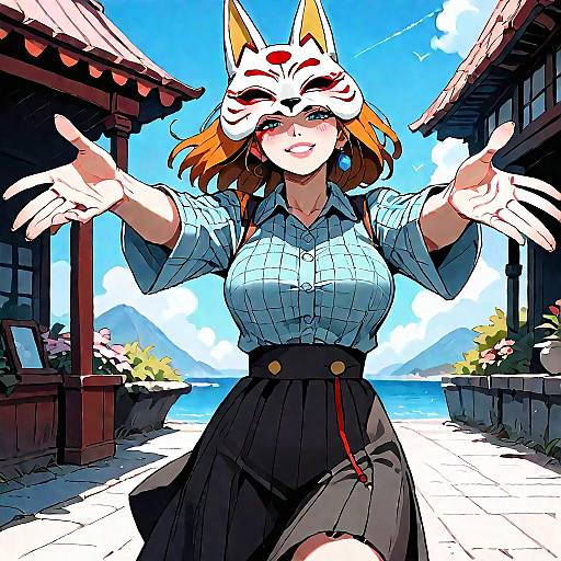 Masterpiece Character in Outdoor Scene