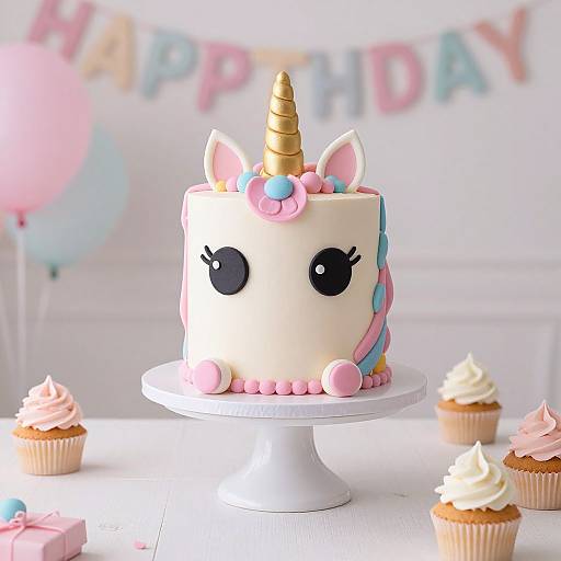 Whimsical Childhood Unicorn Celebration