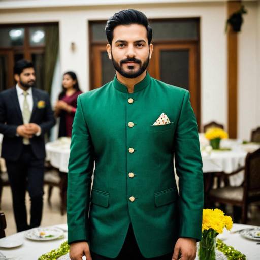 Stylish Male in Party Wear Salwar Suit