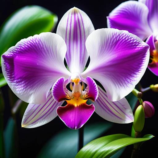 Stunning Orchid in Fantasy Lighting