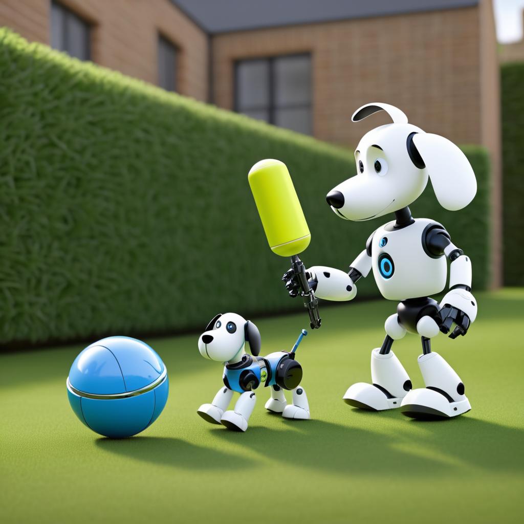 Aardman Style Robot and Puppy Adventure