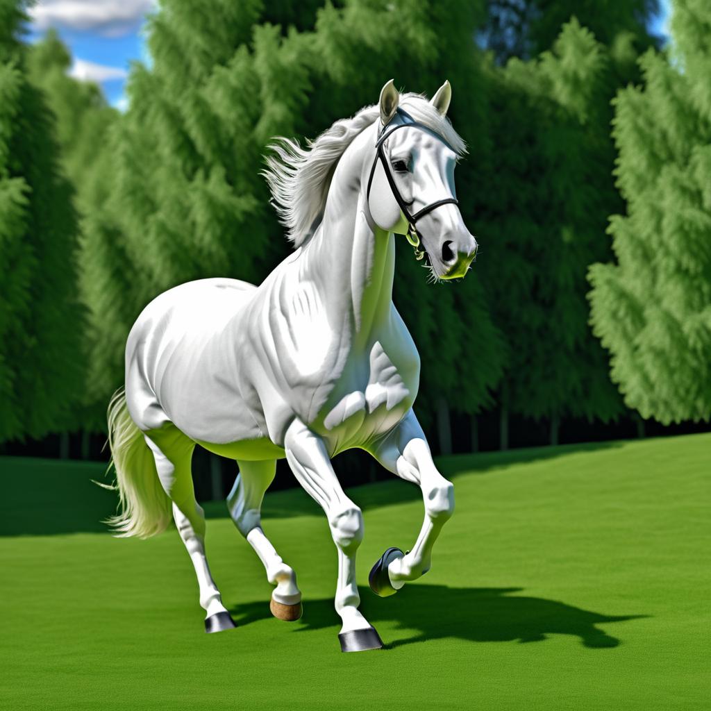 Stunning Photorealistic Horse in Field