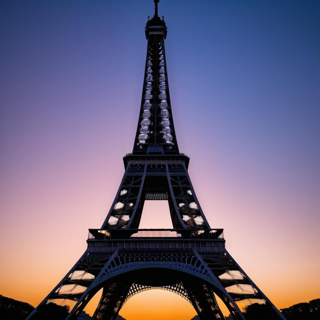 Eiffel Tower at Dusk: A Photographic Masterpiece