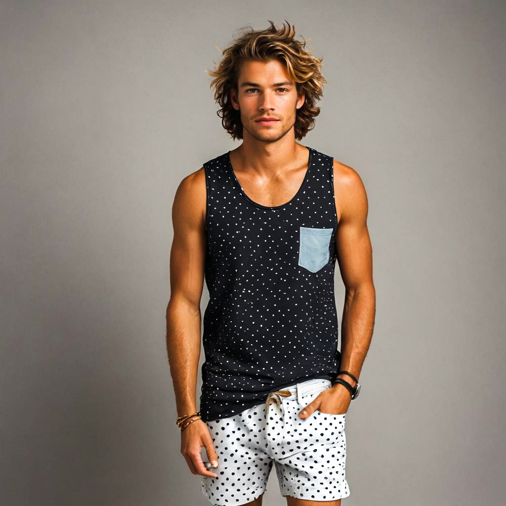 Relaxed Surfer Style with a Bold Twist