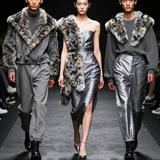 Avant-Garde Grey Wolf Fashion