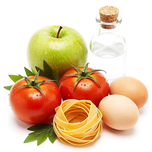 Bright Fresh Ingredients Photography