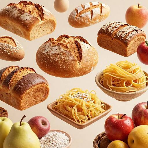 Surreal Floating Market of Carbs